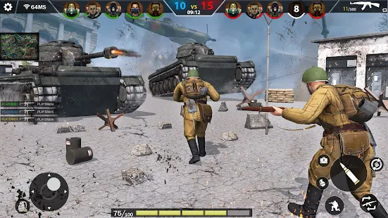 Download World War Games: WW2 Army Game android on PC