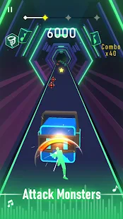 Baixar e jogar Música Espada: EDM Beat Runner no PC com MuMu Player