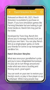 Buy Ranch Simulator - Build, Farm, Hunt (PC) Steam Key GLOBAL