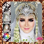 Jilbab Gaun Pengantin Tradisional