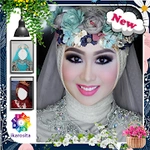 Hijab Pernikahan Editor Bingkai