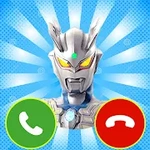 Ultraman Zero fake Call Simulator-Prank Call-