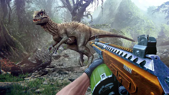 Baixar e jogar Real Dino Hunter: Dino Game 3d no PC com MuMu Player