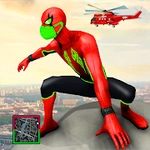Flying Super Rescue Mission: Flying Rope Hero