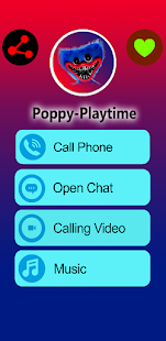 Download and play Scary Poppy Playtime Fake Call on PC with MuMu Player