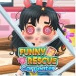 Dress up games for girls - FUNNY RESCUE CARPENTER
