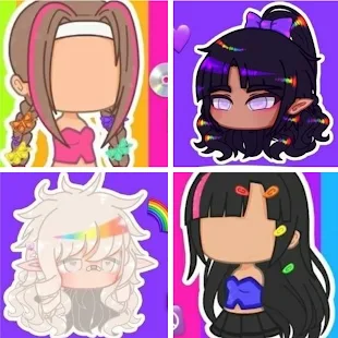 girl gacha club hairstyles