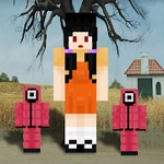 Skins Squid Game for Minecraft