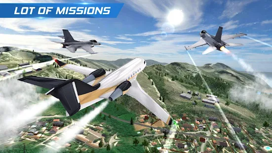 Baixar e jogar Avião Voo Simulador: Avião Piloto Jogos no PC com MuMu Player