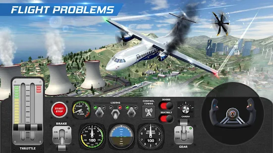 Baixar e jogar Avião Voo Simulador: Avião Piloto Jogos no PC com MuMu Player