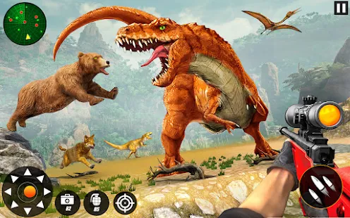 Download and play Real Dino Hunting Zoo Hunter on PC with MuMu Player