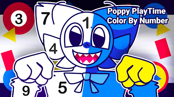 Baixar e jogar Poppy Jogos Colorir Playtime no PC com MuMu Player
