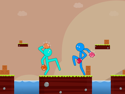 Download and play 1 2 3 4 Player Games : Stickman 2 Player on PC with MuMu  Player