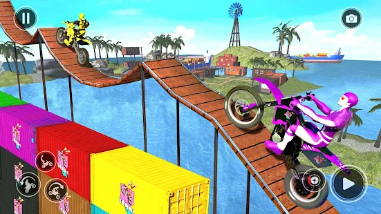 Baixar e jogar Campeonato de mountain bike: corrida de moto offro no PC com  MuMu Player