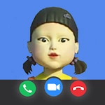 Squid Doll Video Call Prank Game