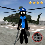 Grand Police Stickman Rope Hero Vegas Gangstar