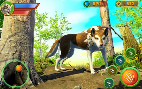 Descargar Virtual Arctic Wolf Family Simulator: Animal Games en PC_juega  Virtual Arctic Wolf Family Simulator: Animal Games en PC con MuMu Player