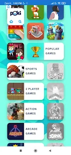 Download Poki games android on PC