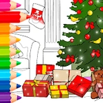 Décoration de Noël à colorier