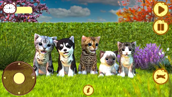 Jogos de gato simulador de gato gatinho versão móvel andróide iOS