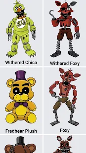 Baixar e jogar Como desenhar Five Nights At Freddy's FNAF no PC com MuMu  Player