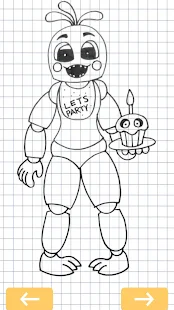 Como Desenhar a Chica do Jogo Five Nights at Freddy's - FNAF - Desenho  Passo a Passo 