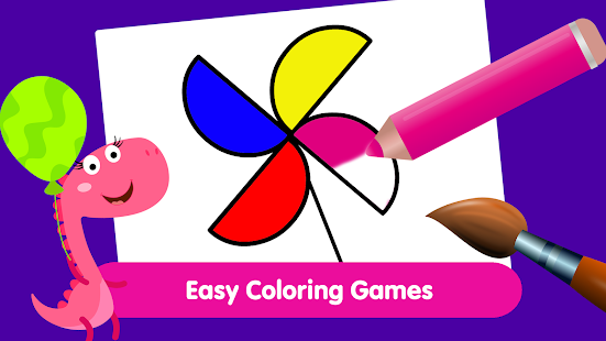 Baixar e jogar Bini Jogo de desenhar! Jogos colorir para crianças no PC com  MuMu Player