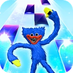 FNF Huggy Wuggy Mod Piano Hop Tiles