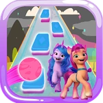 My Little Pony Game Hop Tiles.