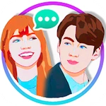 BTS Jungkook & Lisa Chat Kpop