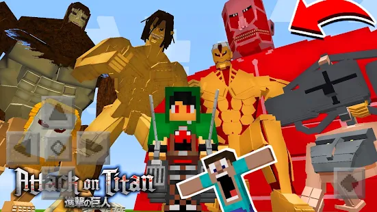 NEW ATTACK ON TITAN MOD!!!  Minecraft [Shingeki no Kyojin