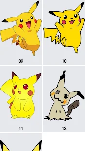 como desenhar o pikachu passo a passo