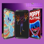 Huggy Poppy Playtime Wallpaper