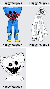 Como DIBUJAR a HUGGY WUGGY de POPPY PLAYTIME paso a paso - How to DRAW  HUGGY WUGGY easy step by step 