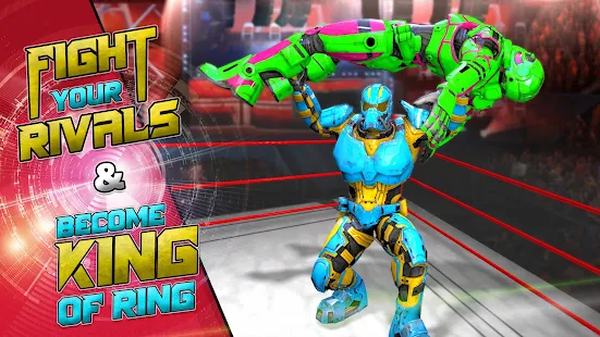 Baixar e jogar Real Robot Ring Fighting 3D no PC com MuMu Player