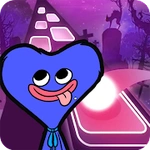 FNF Huggy Wuggy Play Tiles Hop