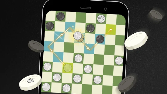 Play & learn checkers online