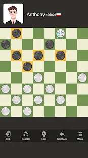 Play & learn checkers online