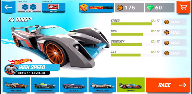 Hot wheels race sales off 24 hours