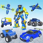 蝴蝶機器人汽車遊戲3D