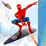 Flying Superhero Rescue Mission