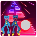 Huggy Wuggy Playtime Scary Hop Tiles