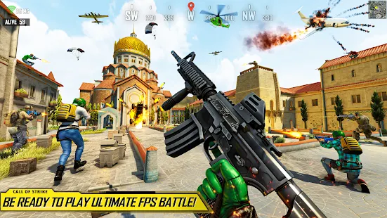 Pixel Battle Royale jogo 3D de tiro FPS offline versão móvel