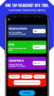 Only Tap - Headshot & GFX Tool - Apps on Google Play