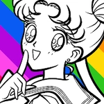 Imagem: Páginas para colorir SAILOR MOON - Melhores amigas