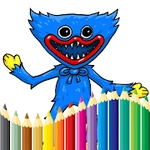 Huggy Wuggy Coloring Game
