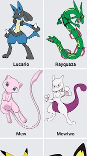 COMO DESENHAR O POKÉMON MEW FACILMENTE 