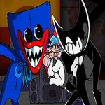 Bendy VS Huggy Wuggy FNF Mod
