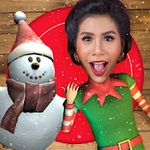 Dance de Noël - Mettez votre visage dans une vidéo
