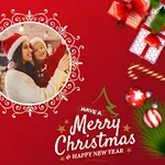 Christmas photo frames 2021 Christmas photo editor